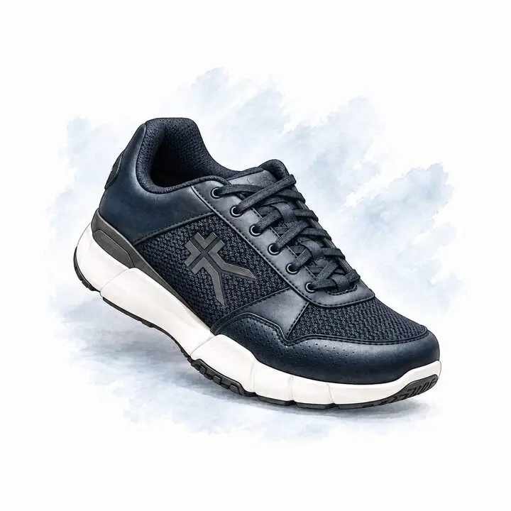KURU QUANTUM 2 men’s walking shoe shown in the Rejuva Sole product image